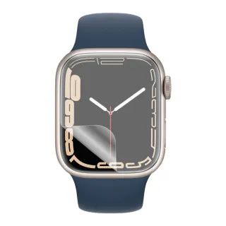 【o-one台灣製-小螢膜】Apple Watch Series 7 41mm 滿版螢幕保護貼2入