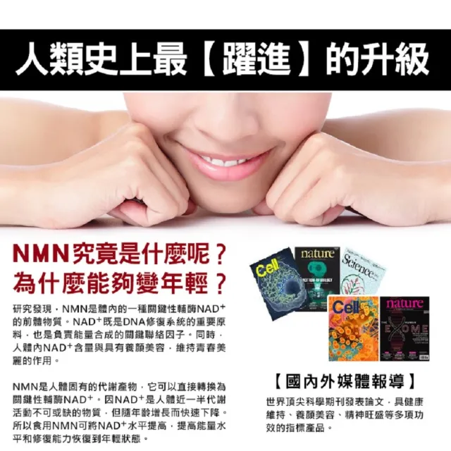 【草本之家】NMN3盒(30粒/盒 菸鹼醯胺.穀胱甘.專利啤酒酵母)