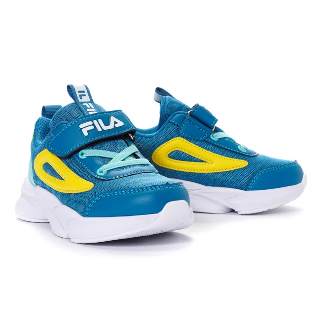 【FILA】輕量慢跑鞋 童鞋 兒童運動鞋(2-J823V-011/2-J823V-311/2-J823V-511/2-J823V-661 四色任選)