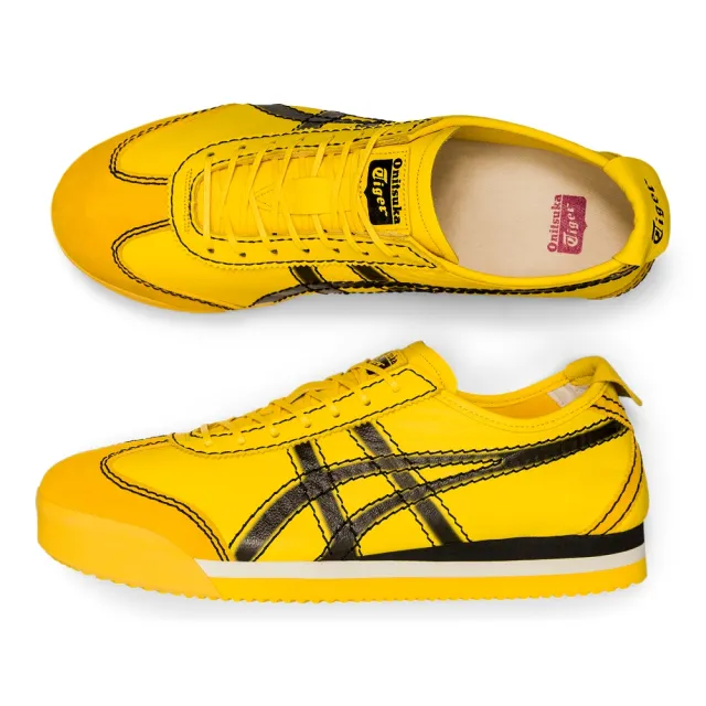 Onitsuka Tiger】鬼塚虎官方旗艦店MEXICO 66 SD PF 黃底黑邊(1183B543