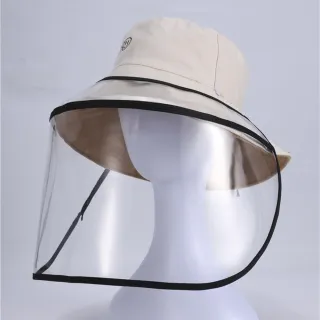 【Emi 艾迷】加價購-防疫透明帽用擋板1入(黑色)