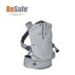 【BeSafe】Haven輕量秒充氣墊腰凳式嬰幼兒揹帶- 3D冰稜灰