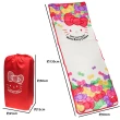 【TDL】HELLO KITTY凱蒂貓日本進口單人床墊兒童床墊遊戲墊附收納袋 651424(平輸品)