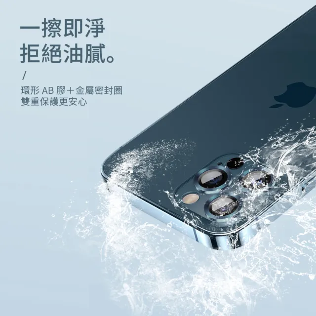 【WiWU】iPhone 12 PRO手機鏡頭鷹眼膜保護貼3顆(藍/銀/金/黑/炫彩)