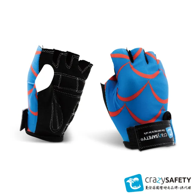 【crazysafety 瘋狂安全帽】丹麥品牌/止滑手套/滑步車護具(平衡車/滑步車/自行車/腳踏車/直排輪/滑板車)