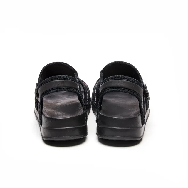 【FILA官方直營】男女款 拖鞋  DRIFTER TRAIL涼鞋-黑(1-S132V-013)