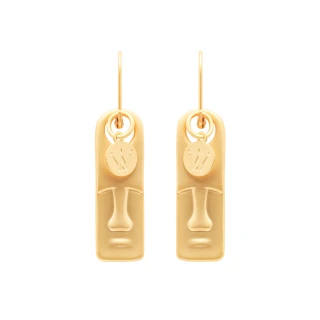 【Stoner Design】William&Feb. JEWELRY跨界聯名 霧面摩艾造型飾品 抗敏合金耳環