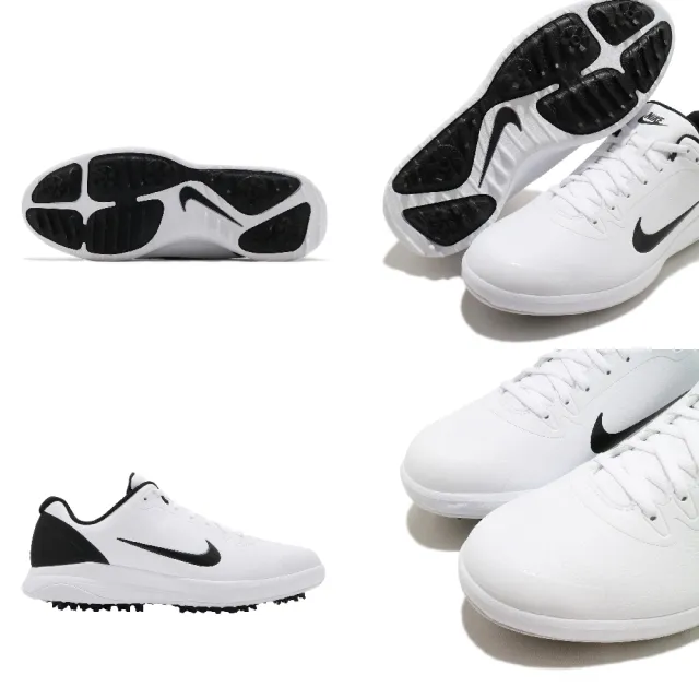 【NIKE GOLF】高爾夫球鞋 Infinity G 寬楦 男鞋 女鞋 運動 避震 包覆 舒適 球鞋 白 黑(CT0535-101)