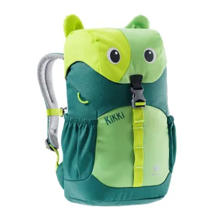 【deuter】可愛造型貓咪kikki兒童背包8L(3610421綠/深綠/休閒書包/戶外旅遊包/動物背包)