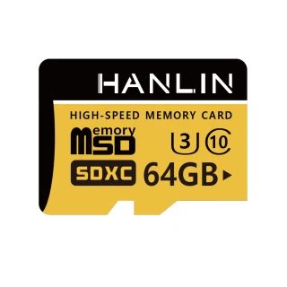 【HANLIN】MTF64G高速記憶卡C10 64GB U3