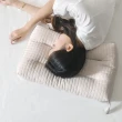 【BELLE VIE】質感無印 可水洗收納旅行枕 露營枕 午睡枕(1入)