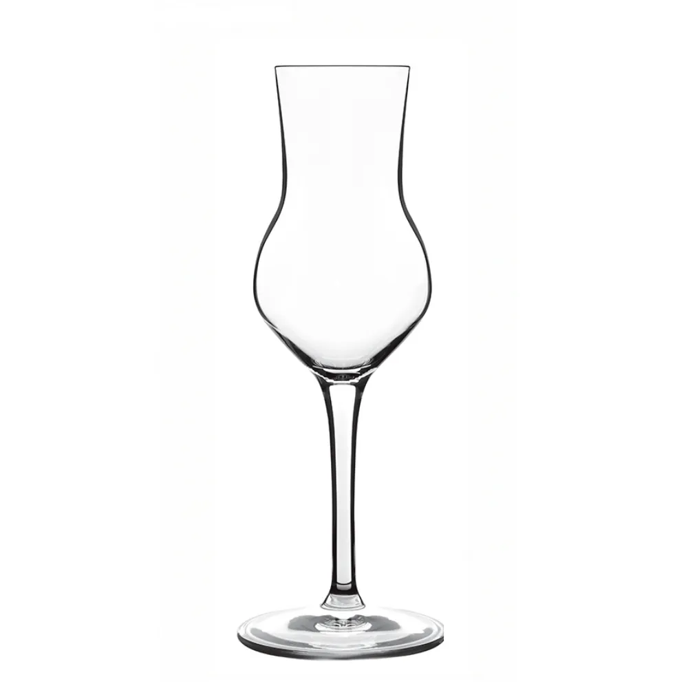 【Luigi Bormioli】高腳品酒杯 威士忌杯 80cc 無鉛水晶玻璃(品酒杯 聞香杯 威士忌杯)
