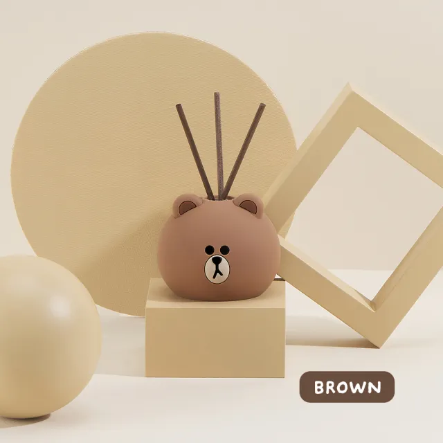 【cocodor】BROWN & FRIENDS造型系列擴香瓶50ml(原廠直營)