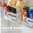 【Dagebeno荷生活】日式多功能冰箱掛式收納盒 桌面懸掛式分類盒儲物盒(二入)