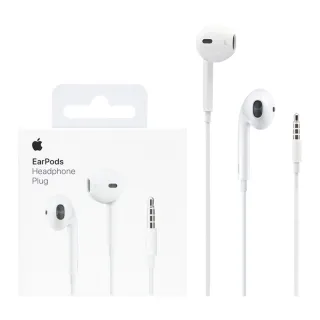 【Apple 蘋果】原廠 EarPods 具備 3.5 公釐耳機接頭(MNHF2FE/A)