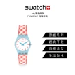 【SWATCH】Lady 原創系列PICNOEMIE格紋洋裝 手錶 瑞士錶 錶(25mm)