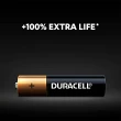 【DURACELL】金頂鹼性電池 4號AAA 4入裝(電力更強 耐力更久)