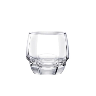 【Ocean】切面玻璃杯 威士忌杯 340cc 巧芮思瑪系列(玻璃杯 威士忌杯)