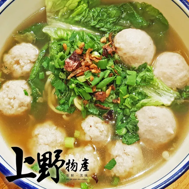 【上野物產】特選珍珠虱目魚丸5包(300g±10%/包)