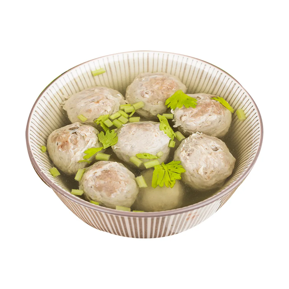 【上野物產】花枝丸10包(300g±10%/包 貢丸魚丸)