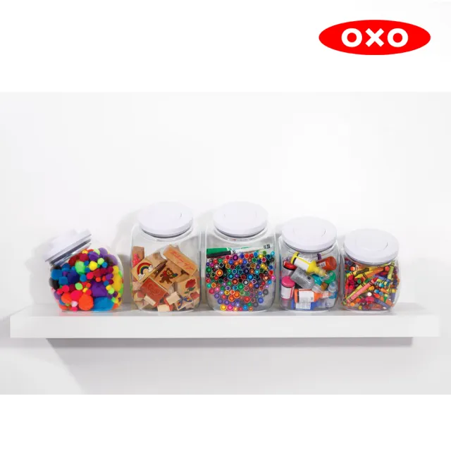 【美國OXO】POP圓口萬用收納罐-1.9L