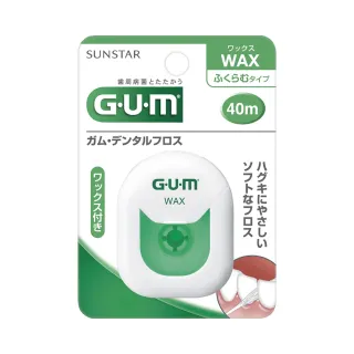 【台隆手創館】GUM 牙周護理牙線-含蠟膨脹型40m