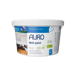 【AURO】天然植物漆 純淨初雪1L(來自小麥與玉米 momo限定色 雲彩漂流系列  零VOC、100%天然成分)