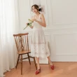 【Ann’S】法式珍珠-顯瘦曲線綿羊皮拉帶尖頭跟鞋5cm-版型偏大(紅)