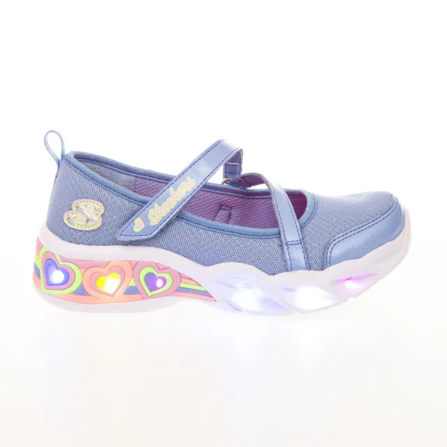 【SKECHERS】女童鞋系列 燈鞋 SWEETHEART LIGHTS(302303LPERI)
