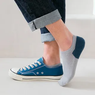 【HOMELAND】夏季透氣網眼混色男襪 25-28 cm(日系風格 透氣網眼 夏季薄款)