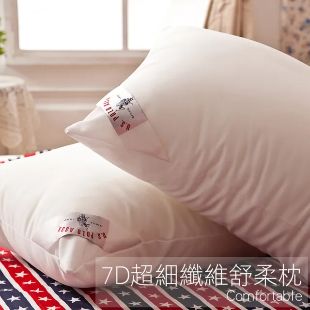 【戀家小舖】7D超細纖維舒適枕(1入)