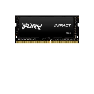 【Kingston 金士頓】FURY Impact DDR4 3200 8GB 筆電記憶體 (KF432S20IB/8) *超頻
