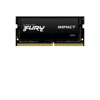 【Kingston 金士頓】FURY Impact 爆擊者DDR4-3200 8GB NB用超頻記憶體(★KF432S20IB/8)