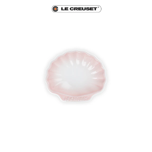 Le Creuset 瓷器貝殼盤-小(淡粉紅)