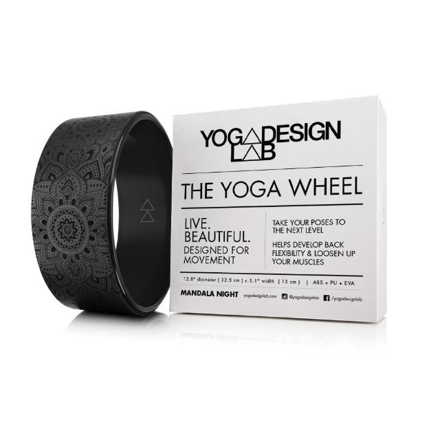 【Yoga Design Lab】The Yoga Wheel 瑜珈輪 - Mandala Night(PU瑜珈輪)