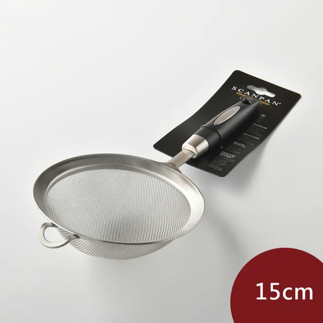 【SCANPAN】不鏽鋼濾網 撈勺 15cm(平輸品)