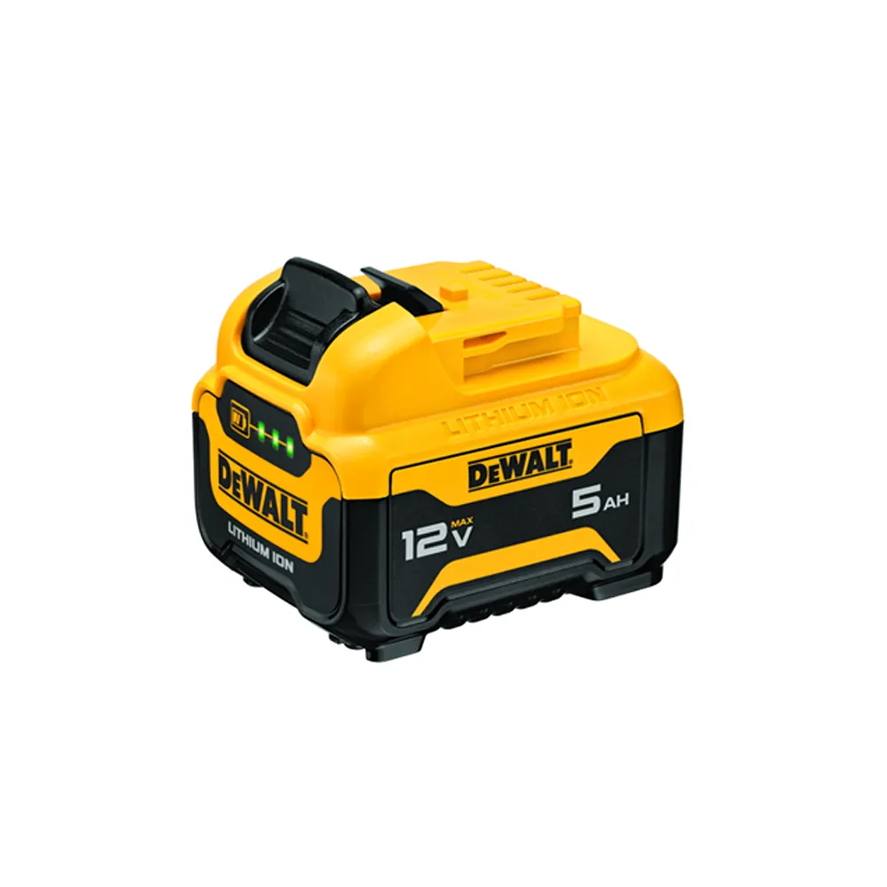 【DEWALT 得偉】12Vmax 10.8V XR超鋰電池5.0Ah(DCB126)