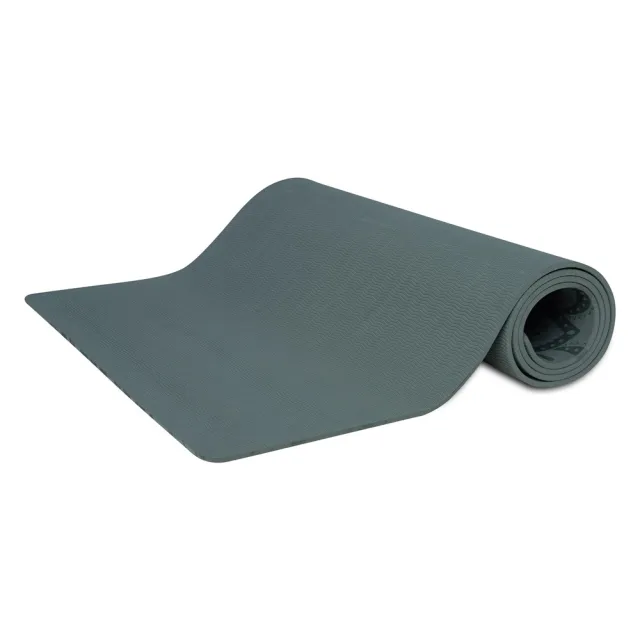 【Yoga Design Lab】Flow Mat TPE環保瑜珈墊 6mm - Charcoal(TPE瑜珈墊)