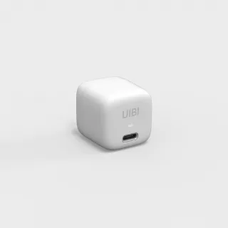【UIBI】20W 單孔type-c 快充充電器(溫莎白/山脈灰/莫蘭粉)