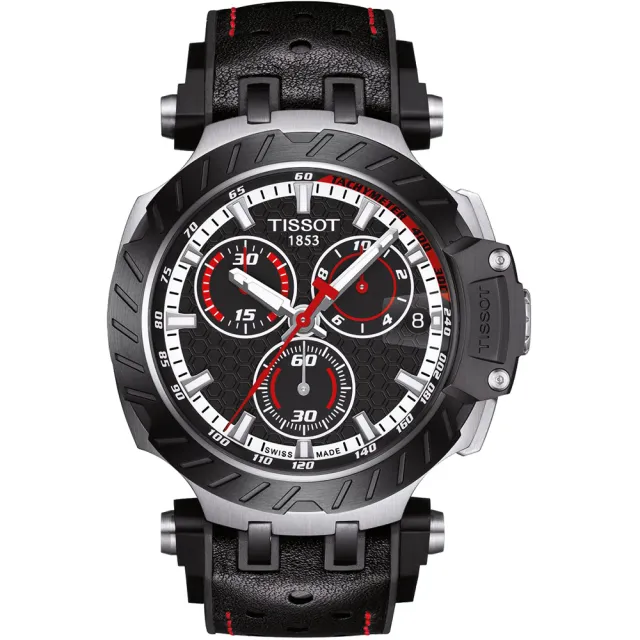 【TISSOT 天梭】T-RACE MOTOGP 2020 限量賽車錶-43mm 開學(T1154172705101)