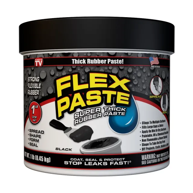 【Flex Paste】飛速防水補洞橡膠膏1磅(防水補洞止漏填縫)