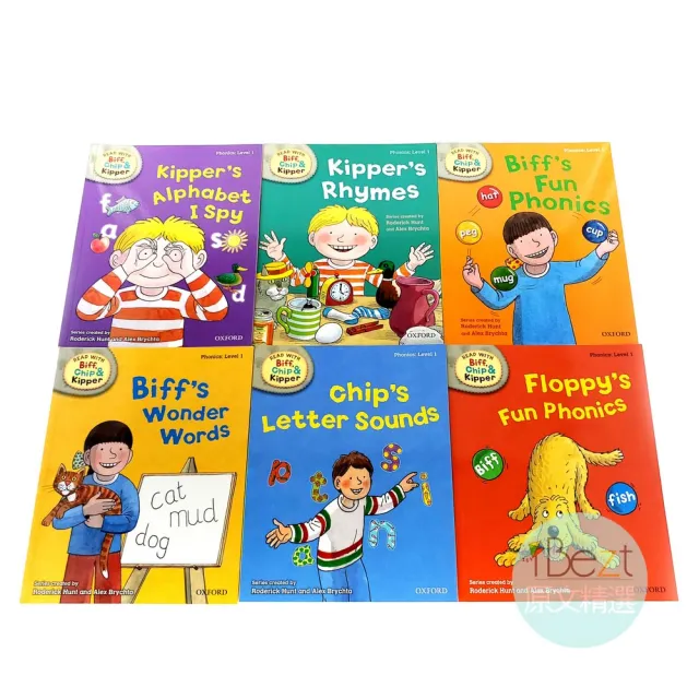 【iBezT】Read With Biff Chip and Kipper Level 1-3(Oxford Reading Tree牛津樹)