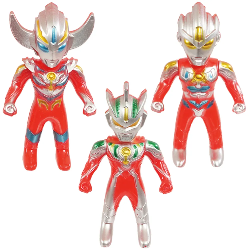【TDL】鎧將超人英雄百變超人怪獸聲光模型公仔人偶收藏玩具 330282(平輸品)