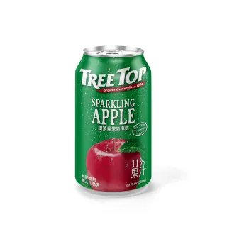 【Tree Top 樹頂】蘋果氣泡飲320ml*6罐入