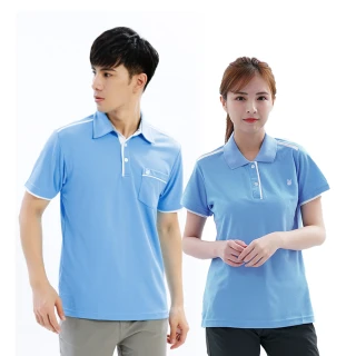 【遊遍天下】MIT台灣製男款女款抗UV防曬涼感吸濕排汗機能POLO衫 多色(情人款 M-5L)