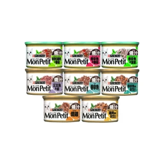 【MonPetit 貓倍麗】美國經典主食罐 85g*48罐組(芝士口味效期:2024/04-05)