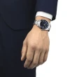【TISSOT 天梭 官方授權】GENTLEMAN紳士系列 機械腕錶 / 40mm 母親節 禮物(T1274071104100)