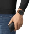 【TISSOT 天梭 官方授權】SUPERSPORT CHRONO 三眼計時腕錶 / 45.5mm 母親節 禮物(T1256173605101)