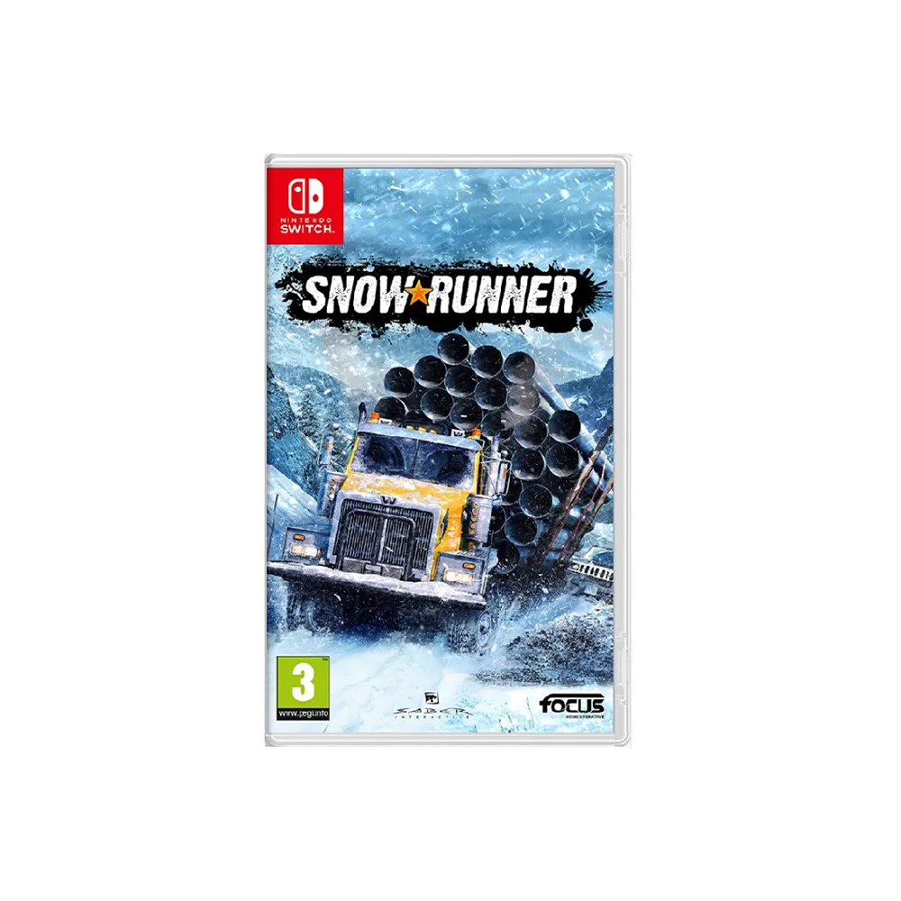 【Nintendo 任天堂】NS Switch 雪地奔馳 SNOW RUNNER 國際中文版(支援中文)