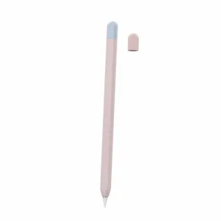 【AHAStyle】Apple Pencil 2 超薄矽膠筆套 兩色上蓋撞色款